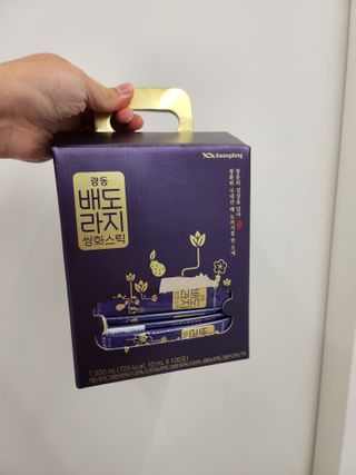 광동생활건강 나우 [광동] 배도라지 쌍화스틱 10mL x 100포 — 5점을 준 리뷰어가 2023년 11월 올린 사용 사진