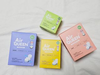 에어퀸 뉴브레스 유기농 생리대 4종 (팬티라이너 20P + 중형 10P + 대형 10P + 오버나이트 8P)_체험단 2차 — 5점을 준 리뷰어가 2024년 11월 올린 사용 사진