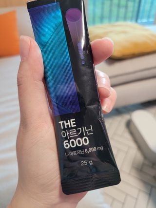 [닥터루템]THE 맛있고 THE 진한 THE 아르기닌 6000 1box (15포) — 5점을 준 리뷰어가 2022년 10월 올린 사용 사진