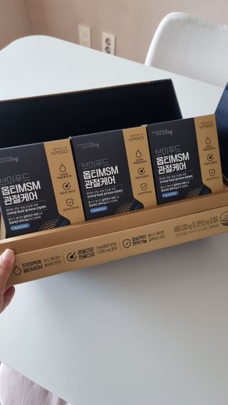 [브이푸드] 옵티MSM 관절케어 (70ml x30포) — 4점을 준 리뷰어가 2022년 6월 올린 사용 사진