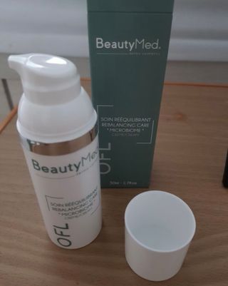 뷰티메드 OFL 리밸런싱 케어 크림 50ml — 5점을 준 리뷰어가 2022년 7월 올린 사용 사진
