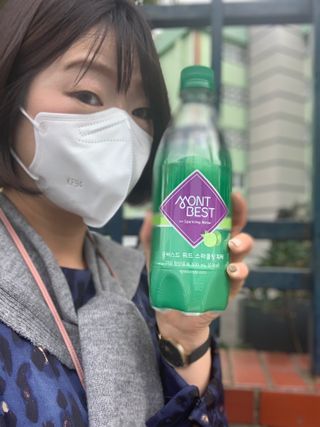 몽베스트 Montbest with Sparkling water Lime20병 — 5점을 준 리뷰어가 2021년 10월 올린 사용 사진