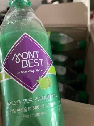 몽베스트 Montbest with Sparkling water Lime20병 — 5점을 준 리뷰어가 2022년 6월 올린 사용 사진