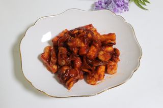 화끈한녀석들 새오똥400g 새우,오징어,똥집 볶음요리 소스,밀떡, 참기름 포함 — 5점을 준 리뷰어가 2022년 11월 올린 사용 사진