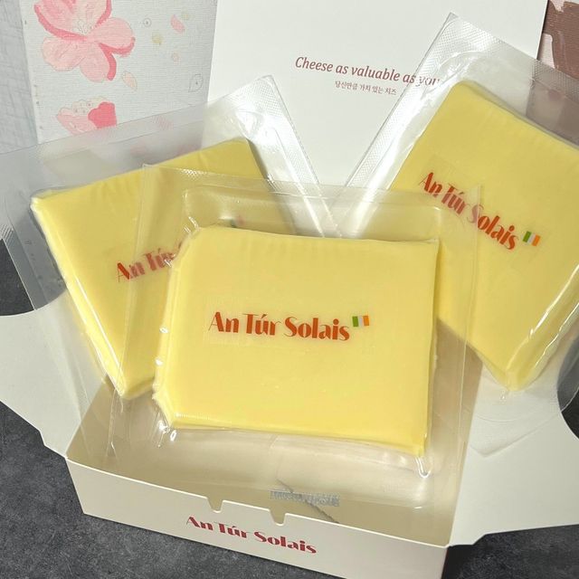 앙투어솔레 아일랜드 구워먹는 치즈 100 자연 치즈 와인안주 300g(100g x 3팩) 리뷰 사진