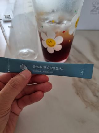 클린24시간 1BOX(5포) + 전용보틀(500ml) — 5점을 준 리뷰어가 2023년 7월 올린 사용 사진