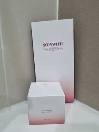 SOONWITH 바이오 수퍼 아쿠아 하이드로 젤 크림 — 5점을 준 리뷰어가 2021년 5월 올린 사용 사진