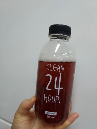 클린24시간 1BOX(5포) + 전용보틀(500ml) — 5점을 준 리뷰어가 2023년 5월 올린 사용 사진