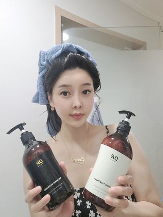 디알 카밍 샴푸 트리트먼트 500ml 세트 — 5점을 준 리뷰어가 2021년 9월 올린 사용 사진