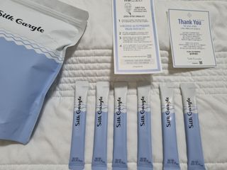 실크가글 실크단백질 함유 구강청결제 11ml 50포 — 5점을 준 리뷰어가 2021년 9월 올린 사용 사진