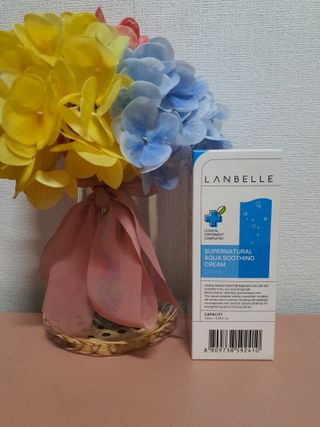 랑벨 수퍼내츄럴 아쿠아 수딩 크림 100ml — 5점을 준 리뷰어가 2022년 4월 올린 사용 사진