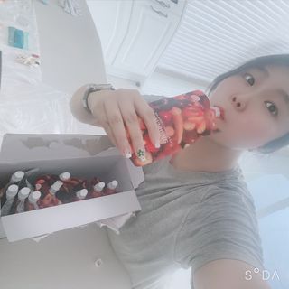 알쥬 리얼바디체인지 ABC주스 — 4점을 준 리뷰어가 2022년 8월 올린 사용 사진