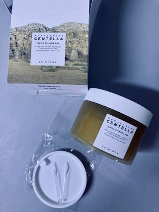 스킨1004 [SKIN1004] 마다가스카르 센텔라 퀵 카밍 패드 70매 130ml — 3.5점을 준 리뷰어가 2024년 9월 올린 사용 사진