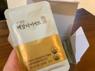 보의당 왕혜문 체감다이어트 — 5점을 준 리뷰어가 2021년 10월 올린 사용 사진