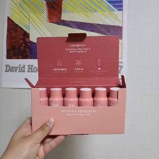 랩앤뷰티 메가 벨벳 콜라겐 12000 — 5점을 준 리뷰어가 2021년 6월 올린 사용 사진