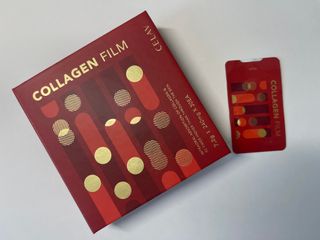 프리마인 귀족의 콜라겐, 92배 흡수율. 럭셔리 프리미엄 셀라브 콜라겐필름 30매 — 5점을 준 리뷰어가 2021년 10월 올린 사용 사진