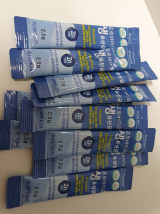 서울약사신협_프로바이오생유산균_2.5G x 100포 — 5점을 준 리뷰어가 2021년 2월 올린 사용 사진