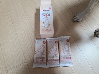 My Pet Care 모발과 모질 피부건강에 개좋아 — 5점을 준 리뷰어가 2021년 3월 올린 사용 사진