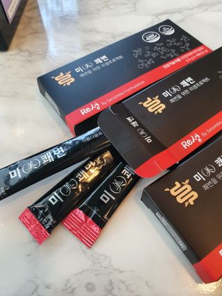 새롬바이오 리생 [미쾌변] 차전자피 식이섬유 건강기능식품 3팩 — 5점을 준 리뷰어가 2021년 6월 올린 사용 사진