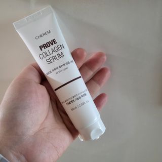 체르엠  프루브 콜라겐 앰플세럼 60ml 1병 — 5점을 준 리뷰어가 2022년 2월 올린 사용 사진