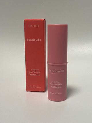 스킨큐어 산다화 카멜리아 안티 링클 멀티밤 — 5점을 준 리뷰어가 2022년 11월 올린 사용 사진