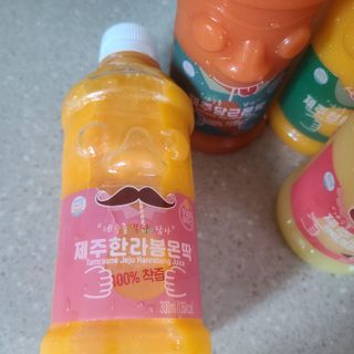 탐라원 제주의 맛, 몬딱주스 4종세트 - 한라봉몬딱주스, 천혜향몬딱주스, 청귤에이드, 당근몬딱주스 — 5점을 준 리뷰어가 2021년 7월 올린 사용 사진