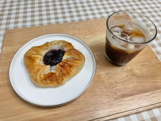 서브큐 메테뭉크 블루베리 크라운 냉동생지 (소포장) — 3.5점을 준 리뷰어가 2022년 6월 올린 사용 사진