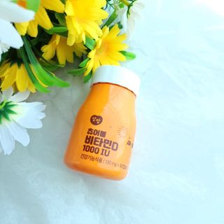 앙팡 츄어블 비타민D 1000 IU 130mg x 90정 — 5점을 준 리뷰어가 2023년 1월 올린 사용 사진