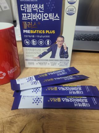 메이준뉴트리 더블액션 프리바이오틱스 플러스+ — 5점을 준 리뷰어가 2021년 3월 올린 사용 사진