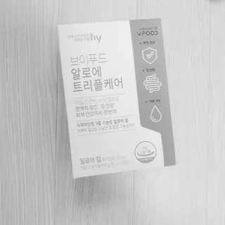 브이푸드 알로에 트리플케어 — 5점을 준 리뷰어가 2022년 4월 올린 사용 사진