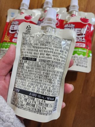 나우캠페인용 [한미사이언스] 우리 아이 튼튼, 엄마 마음 든든! 마시는텐텐 플러스 (100ml*10입) — 5점을 준 리뷰어가 2023년 12월 올린 사용 사진