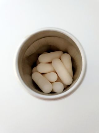 메디타민 인체유래 비피더스 포스트 프로바이오틱스 — 5점을 준 리뷰어가 2021년 8월 올린 사용 사진