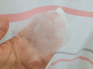 체르엠 그린 케비어 더블워터 마스크팩 5매입  2팩 — 5점을 준 리뷰어가 2021년 12월 올린 사용 사진