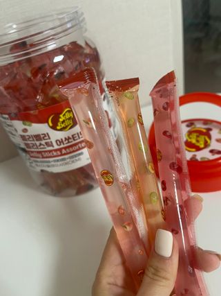 젤리벨리 젤리스틱 어쏘티드 900g — 5점을 준 리뷰어가 2022년 11월 올린 사용 사진