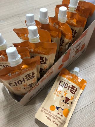 [몸엔용] 우리 아이 건강간식, 달콤한 녹용곤약젤리 디어팡 4종 — 5점을 준 리뷰어가 2021년 8월 올린 사용 사진