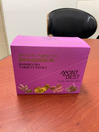 [몽베스트] 위드더 블랜딩 하우스 콤부차 _ 버라이어티팩 — 5점을 준 리뷰어가 2024년 3월 올린 사용 사진