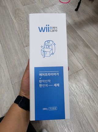 위케어 천연 주방세세, 에어프라이어세제, 다목적세정제, 발포텀블러세정제 — 5점을 준 리뷰어가 2021년 2월 올린 사용 사진