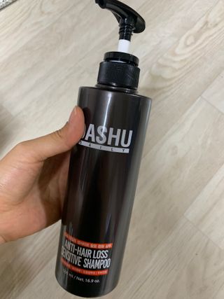 다슈코리아 다슈 데일리 센서티브 탈모 완화 샴푸 — 5점을 준 리뷰어가 2021년 4월 올린 사용 사진