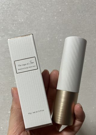 [사가수] 민감피부를 위한 진정 항산화 안티에이징, 더사가오브수 효혜윤 보태니컬 에너지 아이포올 스틱 — 5점을 준 리뷰어가 2023년 2월 올린 사용 사진