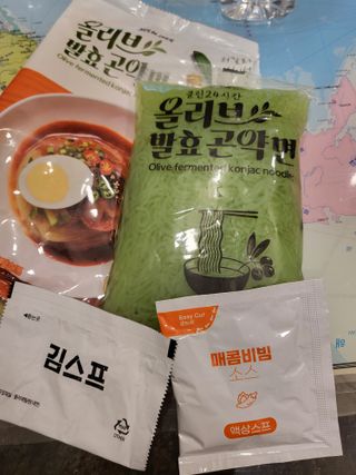 클린24시간 올리브 발효곤약면 찰비빔면 1세트-(3봉) — 5점을 준 리뷰어가 2023년 12월 올린 사용 사진