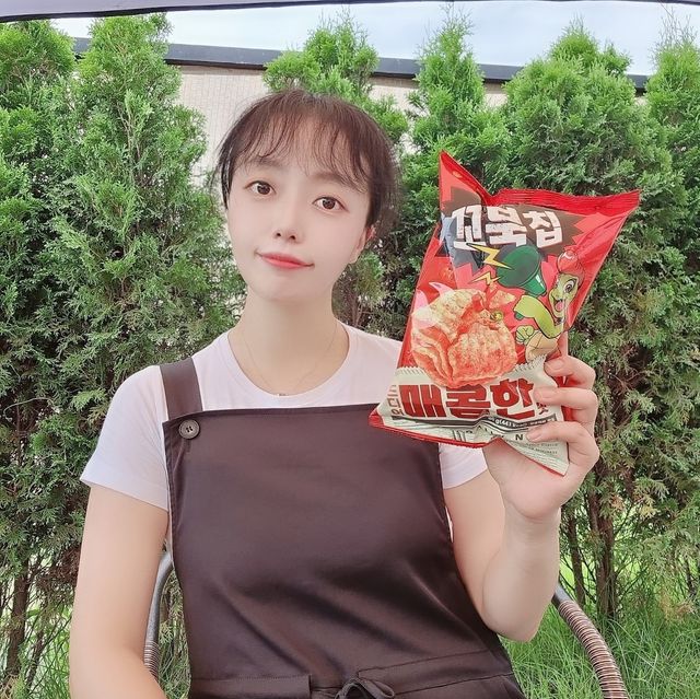 꼬북칩 매콤한맛 리뷰 사진