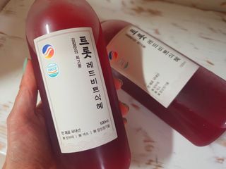 트롯전통식혜 트롯레드비트식혜 1리터 +500리터 — 5점을 준 리뷰어가 2021년 6월 올린 사용 사진