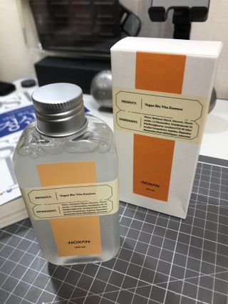 [녹산] 비건 대나무 밸런싱 수분 토너 + 비건 바이오 비타 에센스 — 5점을 준 리뷰어가 2022년 10월 올린 사용 사진