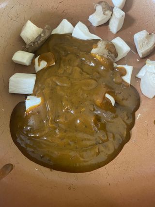 불타 지옥불카레 불지옥맛 180g x 3봉 — 3점을 준 리뷰어가 2021년 6월 올린 사용 사진
