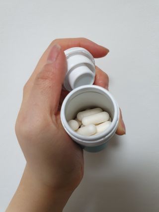 메디타민 인체유래 비피더스 포스트 프로바이오틱스 — 5점을 준 리뷰어가 2021년 3월 올린 사용 사진