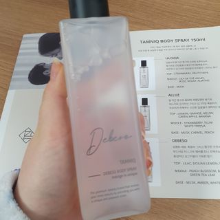 탐니크 바디미스트 디베쏘 150ml — 5점을 준 리뷰어가 2021년 1월 올린 사용 사진