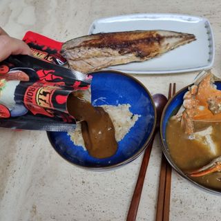 불타 지옥불카레 불지옥맛 180g x 3봉 — 5점을 준 리뷰어가 2021년 6월 올린 사용 사진