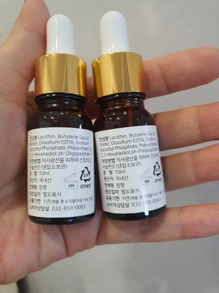 랑팡 EGF+FGF 10ppm 리포좀 앰플 원액 10ml — 5점을 준 리뷰어가 2021년 11월 올린 사용 사진