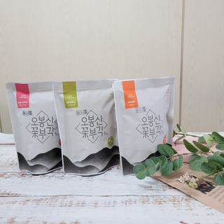 오봉산꽃부각 [만나식품] 오봉산 꽃부각 3가지 맛(오리지널, 새우맛, 매운고추맛) — 5점을 준 리뷰어가 2022년 12월 올린 사용 사진