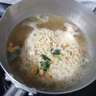 [풀무원] 자연은맛있다 정면, 백면, 홍면  세트 — 5점을 준 리뷰어가 2021년 4월 올린 사용 사진